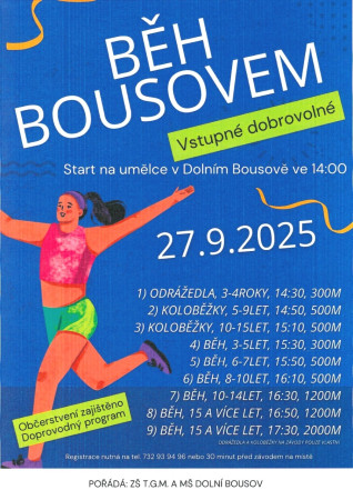 27.9. Běh Bousovem